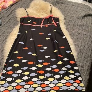 Ladies 6 sundress with spaghetti straps by Becky &Max.